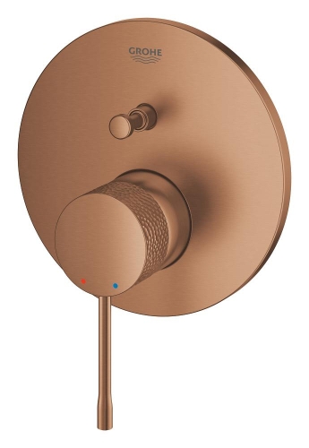 Grohe Essence Ankastre Banyo Duş Bataryası 2 Çıkışlı Divertörlü Br. Crafted Warm Sunset – 24167DE1 - Thumbnail
