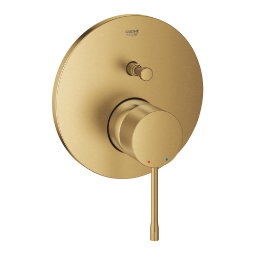 Grohe Essence Ankastre Banyo/Duş Bataryası Brushed Cool Sunrise - 24167GN1 - Thumbnail