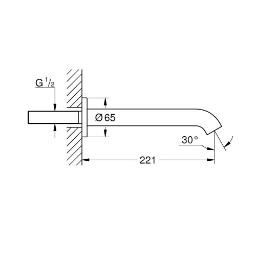 Grohe Essence Çıkış Ucu 13449001 - Thumbnail