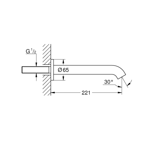 Grohe Essence Çıkış Ucu Warm Sunset - 13449DA1 - Thumbnail