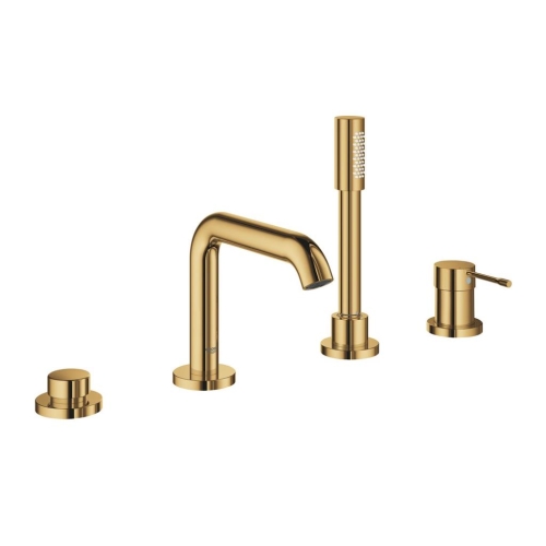 Grohe - Grohe Essence Dört Delikli Küvet Bataryası Cool Sunrise - 19578GL1