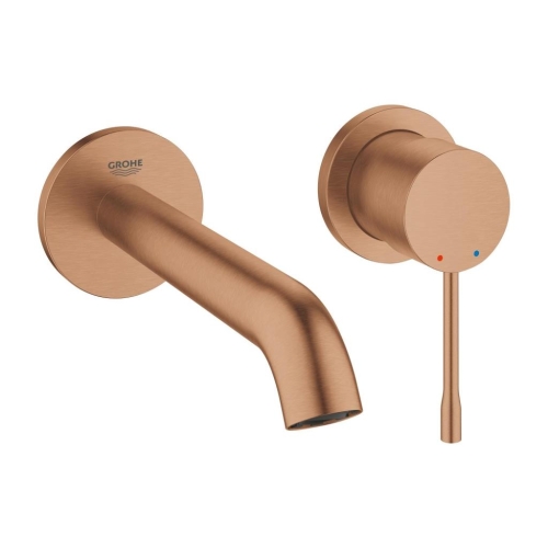 Grohe Essence İki Delikli Lavabo Bataryası M-Boyut Brushed  Warm Sunset - 19408DL1