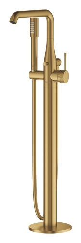 Grohe Essence Tek Kollu Küvet Bataryası , Yerden Montaj Br. Crafted Cool Sunrise-25248GF1 - Thumbnail