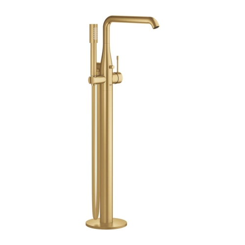 Grohe Essence Yerden Küvet Bataryası Brushed Cool Sunrise - 23491Gn1