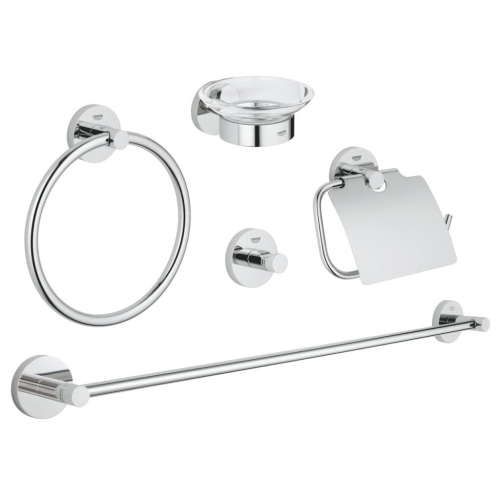 Grohe Essentials 5'İ Bir Arada Banyo Aksesuar Seti - 40344001