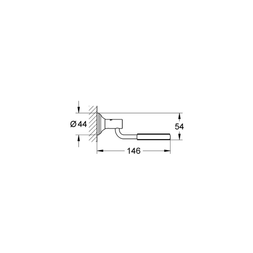 Grohe Essentials Authentic Sabunluk Tutacağı - 40652001 - Thumbnail