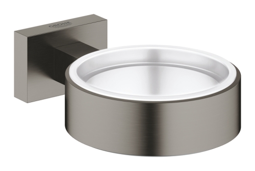  - Grohe Essentials Cube Sabunluk Ve Diş Fırçalık Tutacağı Br. Hard Graphite – 40508AL1