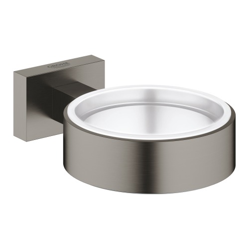 Grohe Essentials Cube Sabunluk Ve Diş Fırçalık Tutacağı Br. Hard Graphite – 40508AL1