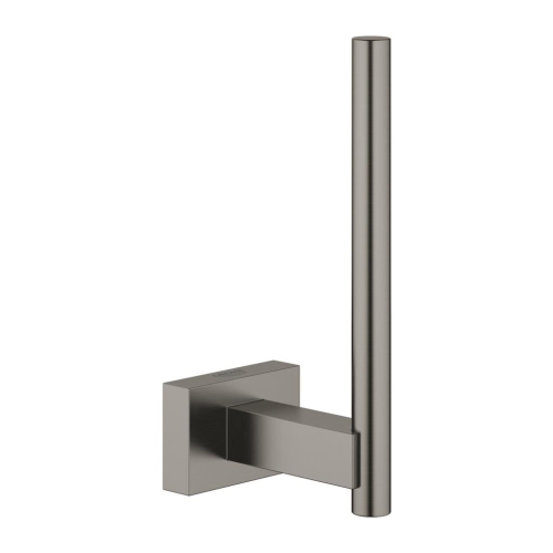 Grohe - Grohe Essentials Cube Yedek Tuvalet Kağıtlığı Brushed Hard Graphite – 40623AL1