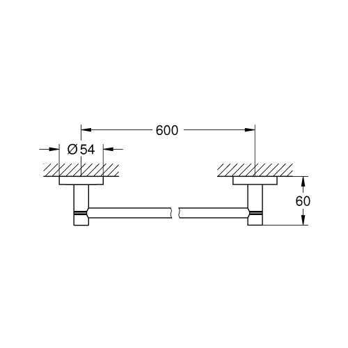 Grohe Essentials Havluluk 40366Da1 - Thumbnail
