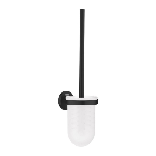 Grohe Essentials Tuvalet Fırçalığı Mat Siyah - 1024682430 - Thumbnail