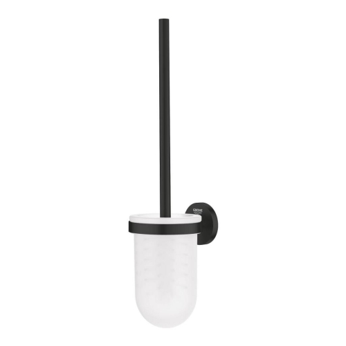 Grohe Essentials Tuvalet Fırçalığı Mat Siyah - 1024682430 - Thumbnail