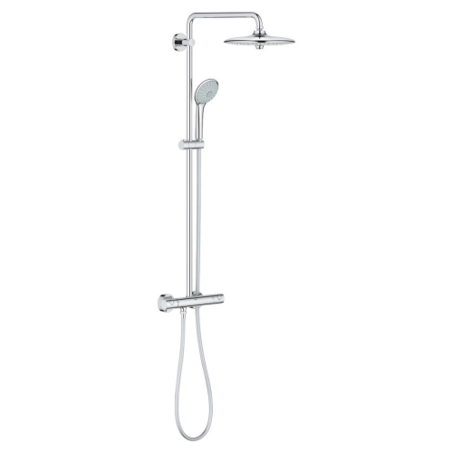 Grohe Euphoria System 260 Duvara Monte Termostatik Bataryalı Duş Sistemi-27615001 - Thumbnail