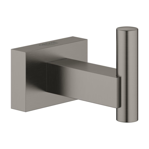 Grohe - Grohe Eurocube Bornoz Askısı Brushed Hard Graphite – 40511AL1