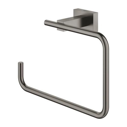 Grohe Eurocube Halka Yuvarlak Havluluk Brushed Hard Graphite – 40510AL1 - Thumbnail