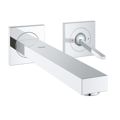 GROHE - Grohe Eurocube Joy İki Delikli Duvardan Lavabo Bataryası - 19998000