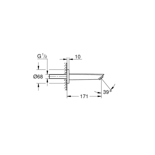 Grohe Eurosmart Çıkış Ucu 13448003 - 4