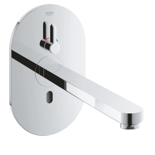 Grohe Eurosmart Cosmo. E Fotoselli Duvardan Lavabo Bataryası, Çift Su Girişli- 36376000 - Thumbnail