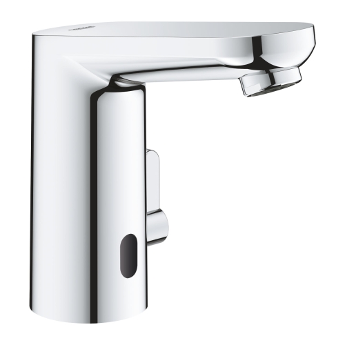 Grohe - Grohe Eurosmart Cosmopolitan E Fotoselli Lavabo Bataryası, 1/2″, Çift Su Girişli Ayarlanabilir Sıcaklık Sınırlayıcısı - 36327002