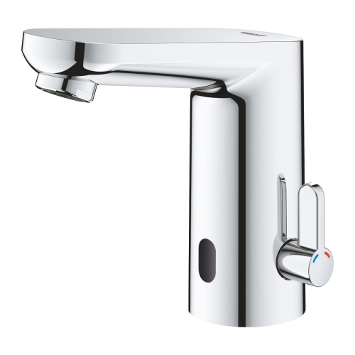 Grohe Eurosmart  Cosmopolitan  E Fotoselli Lavabo Bataryası, 1/2″, Çift Su Girişli Ayarlanabilir Sıcaklık Sınırlayıcısı - 36327002 - 4