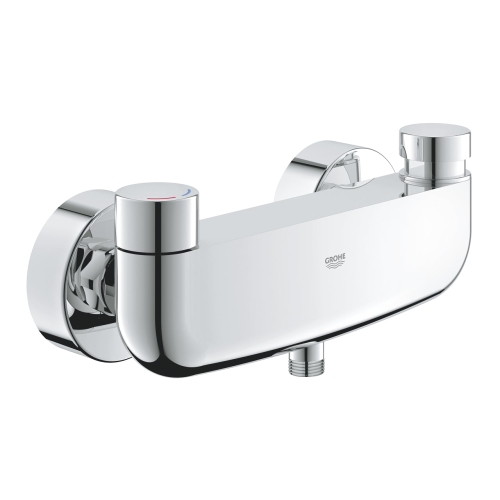 Grohe Eurosmart Cosmopolitan T Zaman Ayarlı Duş Bataryası 1/2″, Kelebek Ve Ayarlanabilir Sıcaklık Sınırlayıcı Ile - 36320000 - Thumbnail