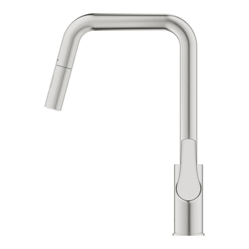 Grohe Eurosmart Eviye Bataryası 2 Akışlı SuperSteel - 30619DC0 - 2