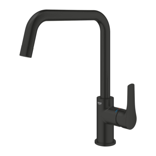 Grohe Eurosmart Eviye Bataryası Mat Siyah - 305672430 - 2