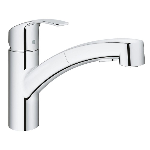 Grohe Eviye Bataryası Spiralli 2 Fonk. Eurosmart Krom - 30305000 - Thumbnail