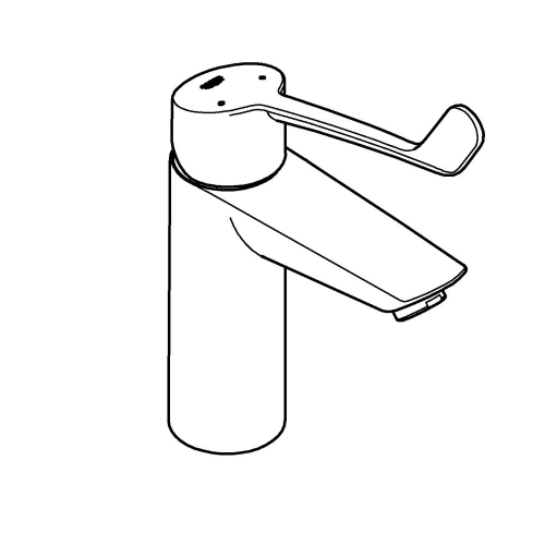Grohe Eurosmart Tek Kumandalı Lavabo Bataryası M - Boyut - 23983003 - 2