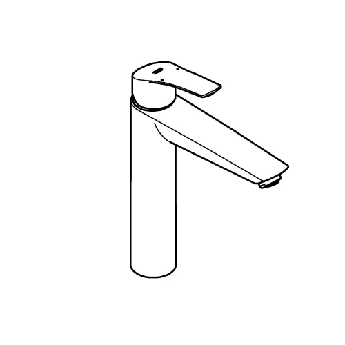Grohe Eurosmart Tek Kumandalı Lavabo Bataryası Xl-Boyut - 23971003 - Thumbnail