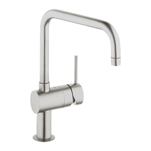 Grohe Eviye Bataryası Döner Borulu Minta SuperSteel - 32488DC0 - Thumbnail