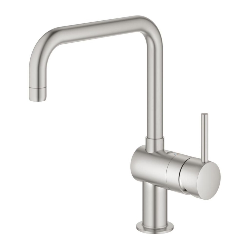Grohe Eviye Bataryası Döner Borulu Minta SuperSteel - 32488DC0 - Thumbnail