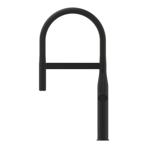 Grohe Eviye Bataryası Spiralli 2 Fonk Essence Mat Siyah - 30503KF0 - Thumbnail