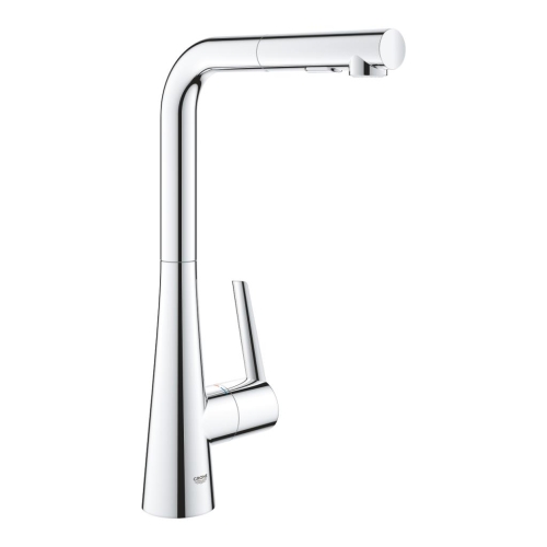 Grohe Eviye Bataryası Spiralli 2 Fonksiyonlu Zedra Krom - 32553002