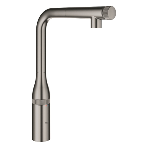Grohe Eviye Bataryası Spiralli Essence Brushed Hard Graphite - 31615AL0 - Thumbnail