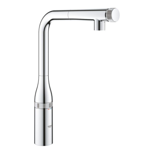 Grohe Eviye Bataryası Spiralli SmartControl Essence Krom-31615000