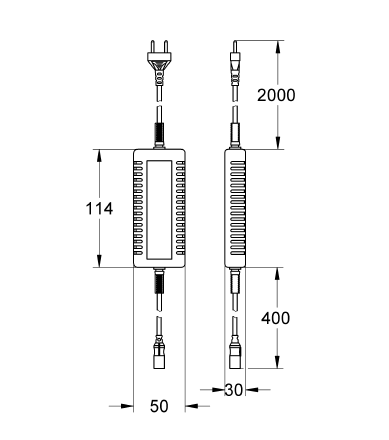 Grohe Grohe F-Digital Deluxe Güç Kaynağı Ünite Kutusu - 42429000 - Thumbnail
