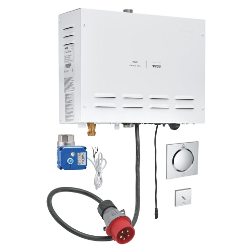 Grohe - Grohe F-digital Deluxe Steam Generator 9.9 K W With Steam Outlet And Temperature Sensor - 26828000