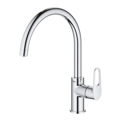 Grohe G R O H E Bau Flow Tek Kumandalı Eviye Bataryası - 31538001 - Thumbnail