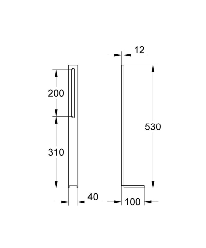 Grohe Gömme Rezervuar İçin Ayak Seti - 37796000 - Thumbnail