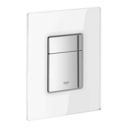 Grohe Gömme Rezervuar Kumanda Paneli Krom / Beyaz Cam - 38845LS0