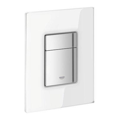 Grohe Gömme Rezervuar Kumanda Paneli Krom / Beyaz Cam - 38845MF0 - 1