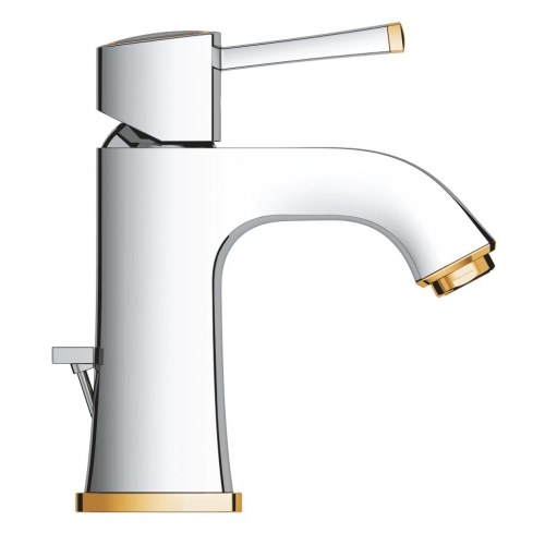 Grohe Grandera Tek Kumandalı Lavabo Bataryası 1/2'' S Boyut Krom/Altın – 24369IG0 - Thumbnail