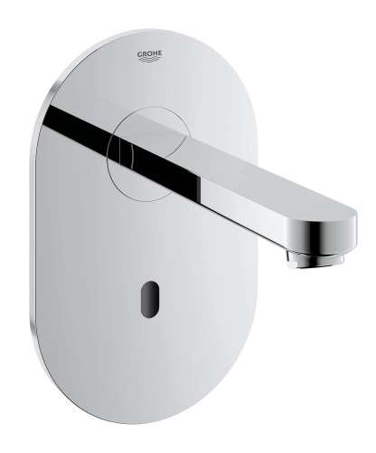 Grohe GROHE Euroeco Cosmopolitan EKızılötesi elektronik duvar lavabo bataryası, karıştırma cihazı olmadan