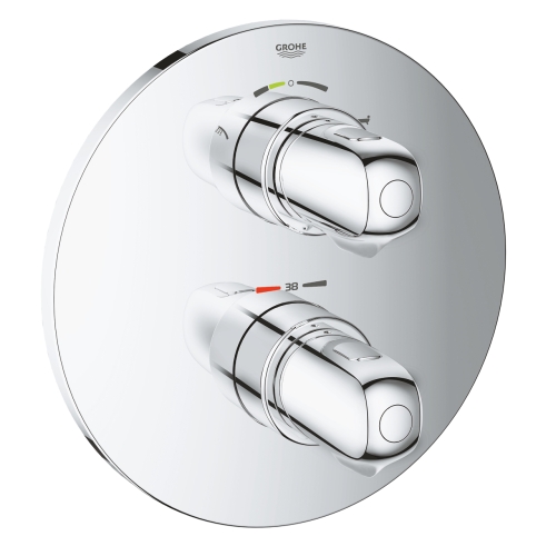 GROHE - Grohe Grohtherm 1000 İki Yönlü Ankastre Termostatik Banyo Bataryası - 19986000
