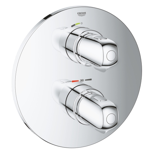 Grohe Grohtherm 1000 Tek Yönlü Ankastre Termostatik Duş Bataryası - 19984000