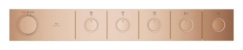 Grohe Grohtherm Aqua Tiles 5 Valfli Akış Kontrollü, Ankastre Termostatik Duş Bataryası Br. Warm Sunset – 106868DL00 - Thumbnail