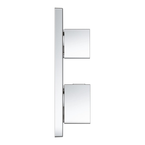 Grohe Grohtherm Cube Termostatik Banyo Duş Bataryası 1 çıkışlı divertörlü-24153000 - 2