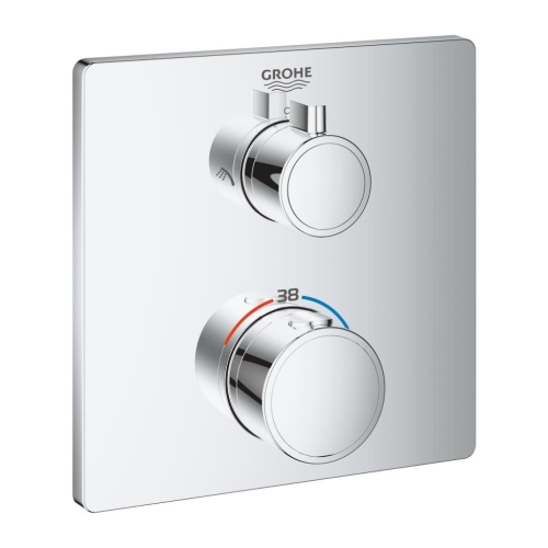 Grohe Grohtherm Termostatik Banyo Duş Bataryası 2 çıkışlı divertörlü- 24079000