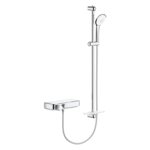 Grohe Grohtherm SmartControl Temostatik Bataryalı Duş Sistemi Krom – 34721000